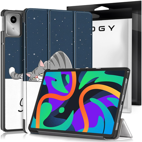 Etui do Lenovo Tab K11 / K11E 11” M11 10.95" TB330FU / TB330XU / TB331FC obudowa na tablet Case Alogy Book Cover Sleeping Cat