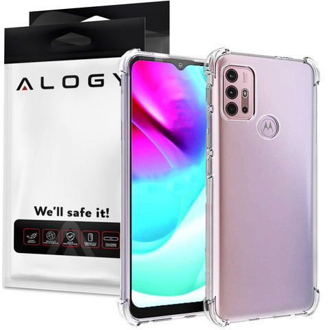 Alogy Etui na telefon pancerne ShockProof do Motorola Moto G10/ G20/ G30 Przezroczyste