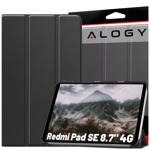 Etui ochronne do Redmi Pad SE 8.7" 4G Alogy Book Cover Case obudowa na tablet Czarne
