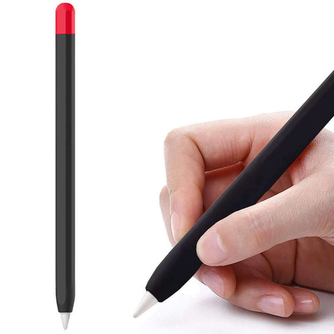 Alogy Etui ochronne na rysik pokrowiec obudowa na Apple Pencil 2 Czarne 