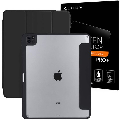 Alogy Magnetic Case Etui magnetyczne 2w1 do Apple iPad Air 4 2020 Czarne