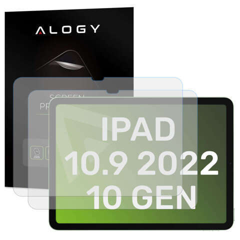 Alogy 2x Folia matowa na ekran Matte PaperScreen Protector Pencil Feel do Apple iPad 10.9 2022 10-Gen