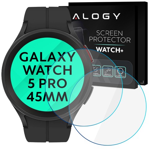 Alogy 2x Szkło Hartowane do smartwatcha do Samsung Galaxy Watch 5 Pro 45mm