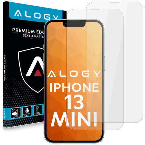 Alogy 2x Szkło hartowane do telefonu na ekran do Apple iPhone 13 Mini 5.4