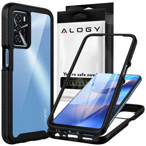 Alogy Armor Case Etui na telefon Pancerne 360 obudowa do Oppo A54s/ A16/ A16s