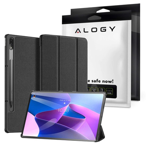 Alogy Etui Book Cover Case do Lenovo Tab P12 Pro 12.6" TB-Q706F, TB-Q706L Czarny