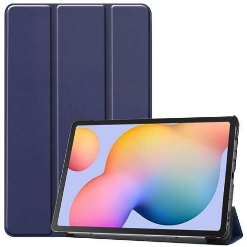 Alogy Etui Book Cover do Samsung Galaxy Tab S6 Lite 10.4 P610 / P615 Granatowe