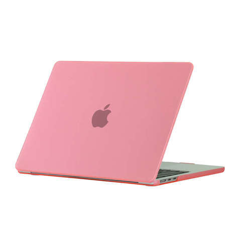 Alogy Etui Hard Case do Apple Macbook Air 13 2022 M2 Matowy Różowy