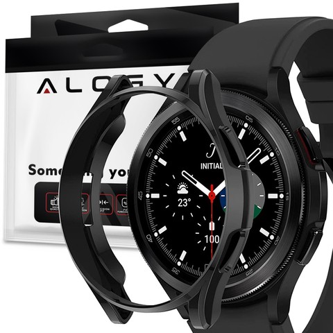 Alogy Etui do smartwatcha do Samsung Galaxy Watch 4 Classic 42mm Czarne