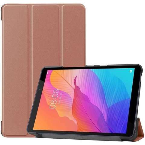 Alogy Etui na tablet Book Cover do Huawei MatePad T8 8.0 Różowe złoto