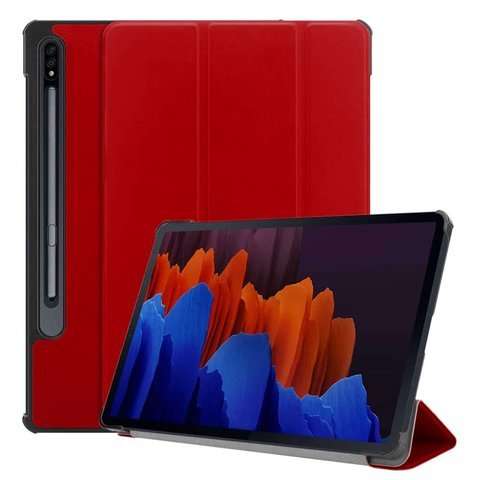 Alogy Etui na tablet Book Cover do Samsung Galaxy Tab S7/ S8 11.0 T870/ T875/ T876B/ X700/ X706 Czerwone