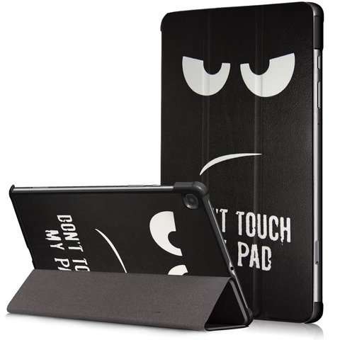 Alogy Etui na tablet Cover do Galaxy Tab S6 Lite 10.4 P610/ P615 Don't touch my pad
