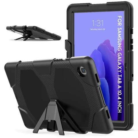 Alogy Etui na tablet Military Duty Case do Galaxy Tab A7 10.4 2020/ 2022 T500/T505 czarne