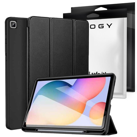 Alogy Etui na tablet Smart Case do Galaxy Tab S6 Lite 10.4 2020/ 2022 P610/P615  Czarny