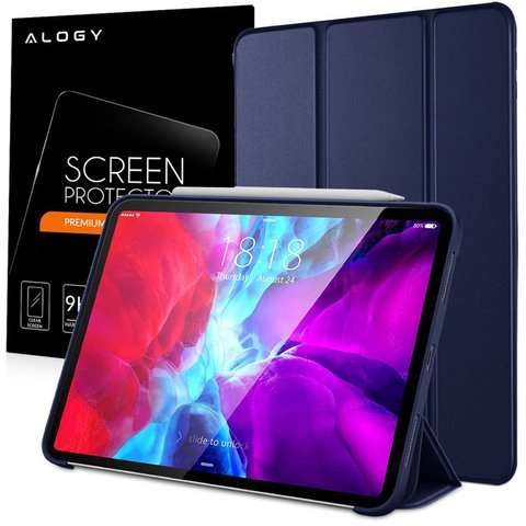 Alogy Etui na tablet Smart Case do iPad Air 4 2020/ iPad Pro 11 Granatowe