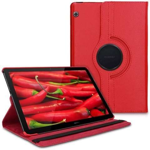 Alogy Etui na tablet obrotowe 360 do Huawei MediaPad T5 10.1 Czerwone
