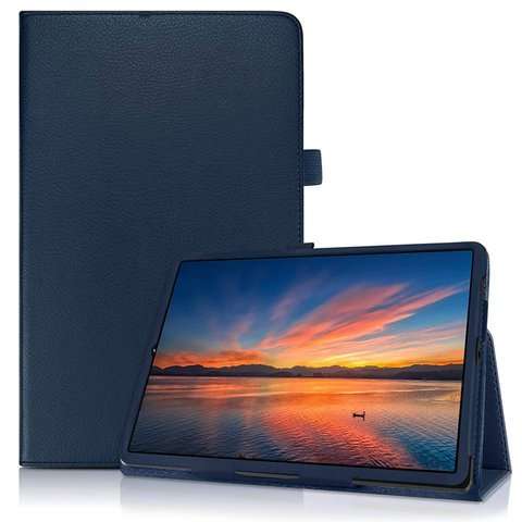 Alogy Etui na tablet stojak do Lenovo M10 Plus 10.3 TB-X606 Granatowe