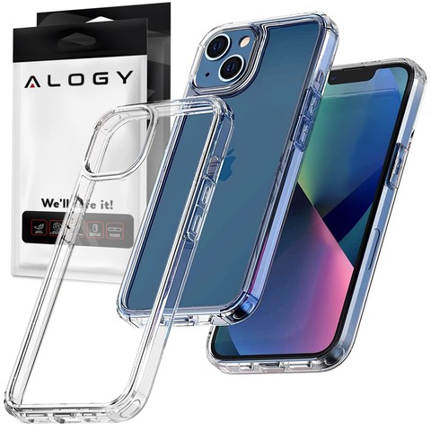 Alogy Etui na telefon Hybrid Case do Apple iPhone 13 Mini Przezroczyste