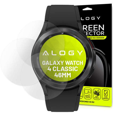 Alogy Folia hydrożelowa x3 Hydrogel do Samsung Galaxy Watch 4 Classic 46mm