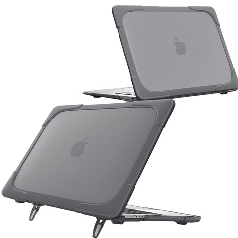 Alogy Hard Case Etui wstrząsoodporne z podstawką do Apple Macbook Air 13 M1
