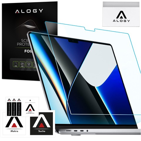 Alogy Screen Protect Film z filtrem Anti Blue Folia ochronna Matowa na ekran do MacBook Pro 14 (2023-2021)