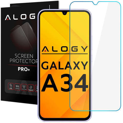 Alogy Screen Protector PRO+ Szkło hartowane 9H ochrona na ekran do Samsung Galaxy A34 5G