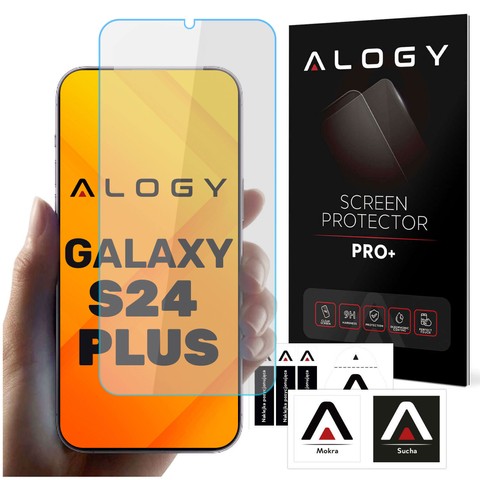 Alogy Screen Protector Pro+ 9H Szkło hartowane do Samsung Galaxy S24+ Plus na ekran