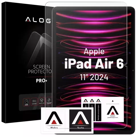 Alogy Screen Protector Pro+ Szkło hartowane do Apple iPad 10.9 10 gen 2022 (A2696/A2757/A2777) 