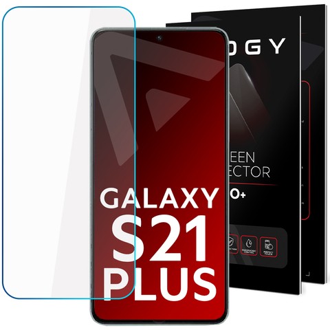 Alogy Szkło hartowane 9H ochrona na ekran do Samsung Galaxy S21 Plus