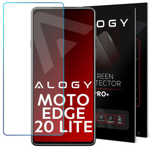 Alogy Szkło hartowane do telefonu na ekran do Motorola Edge 20 Lite