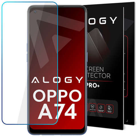 Alogy Szkło hartowane do telefonu na ekran do Oppo A74 4G