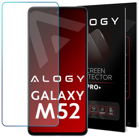 Alogy Szkło hartowane do telefonu na ekran do Samsung Galaxy M52
