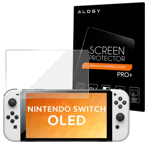 Alogy Szkło hartowane na tablet na ekran do Nintendo Switch OLED