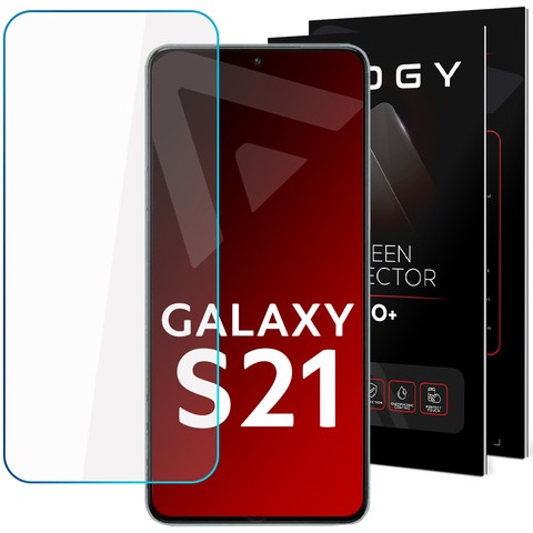 Alogy Szkło hartowane na telefon 9H ochrona na ekran do Samsung Galaxy S21