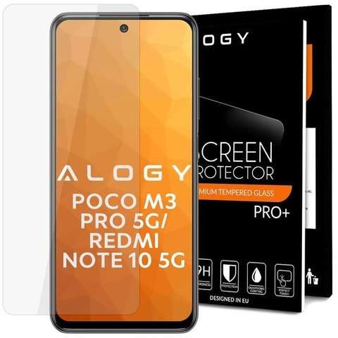 Alogy Szkło hartowane na telefon do Xiaomi Poco M3 Pro 5G/ Redmi Note 10 5G