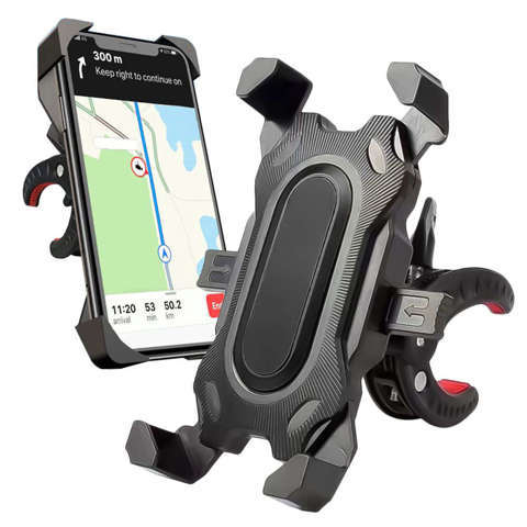 Alogy Uchwyt rowerowy na rower One Touch Bike Holder do telefonu na kierownicę