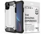 Etui Alogy Hard Armor do Apple iPhone 11 srebrne