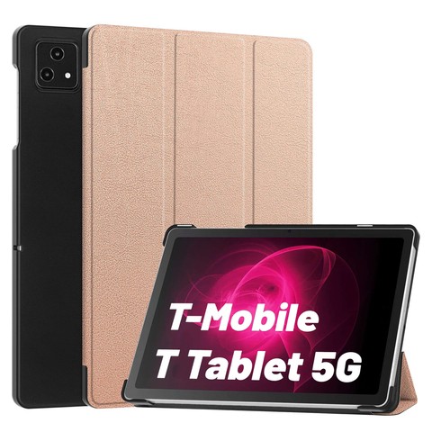 Etui do T-Mobile T Tablet 5G 10.36" obudowa na tablet Alogy Book Cover Case Rose Gold