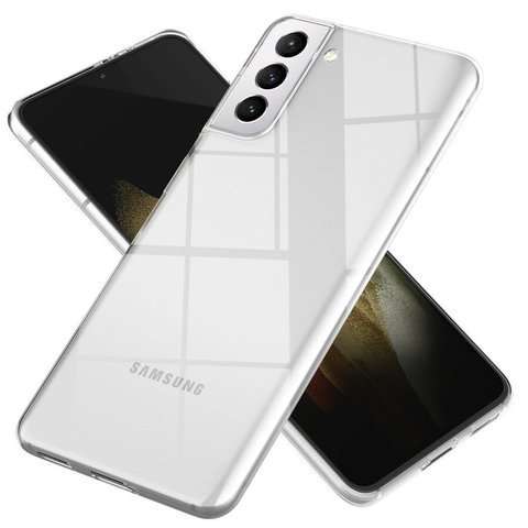 Etui na telefon silikonowe do Samsung Galaxy S21 Plus silikonowe przezroczyste