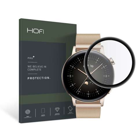 Szkło hybrydowe Hofi Hybrid Pro+ do Huawei Watch GT 3 42mm Black