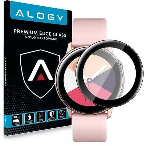Szkło na smartwatch elastyczne 3D Alogy do Galaxy Watch Active 2 40mm