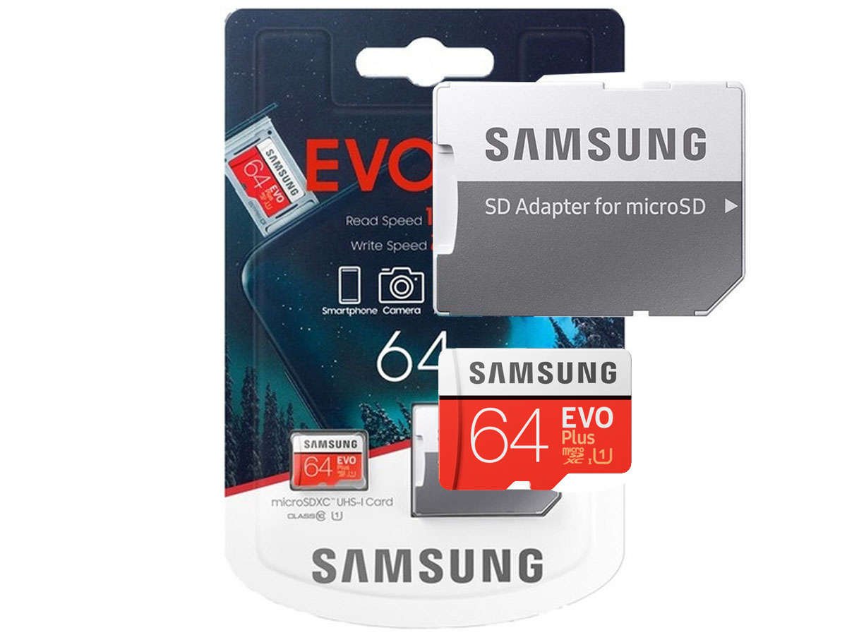 Карта памяти samsung evo plus 64 гб