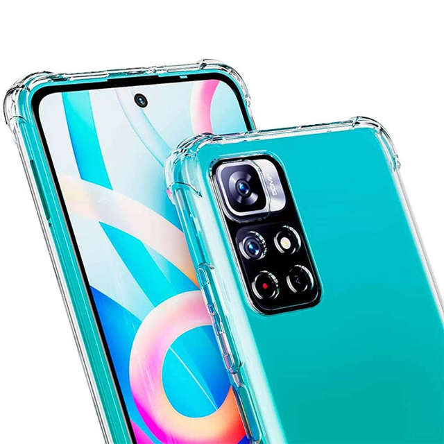  Alogy Etui na telefon pancerne ShockProof Case do Xiaomi Poco M4 Pro 5G Przezroczyste