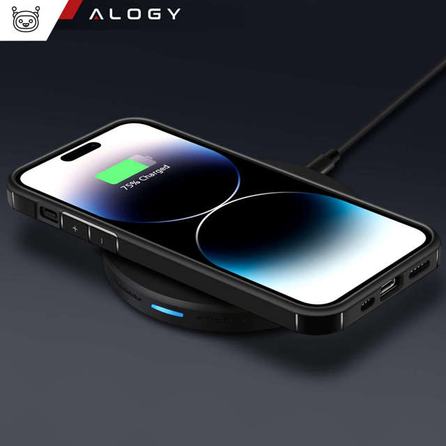  Alogy Hybrid Case Etui pancerne + 2x Szkło na ekran + 2x obiektyw do Apple iPhone 14 Plus Zestaw 5w1