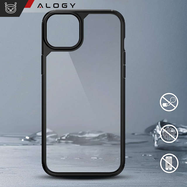  Alogy Hybrid Case Etui pancerne + 2x Szkło na ekran + 2x obiektyw do Apple iPhone 14 Zestaw 5w1