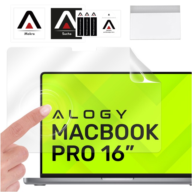  Alogy Screen Protect Film Folia ochronna Matowa na ekran do MacBook Pro 16 2023 2021