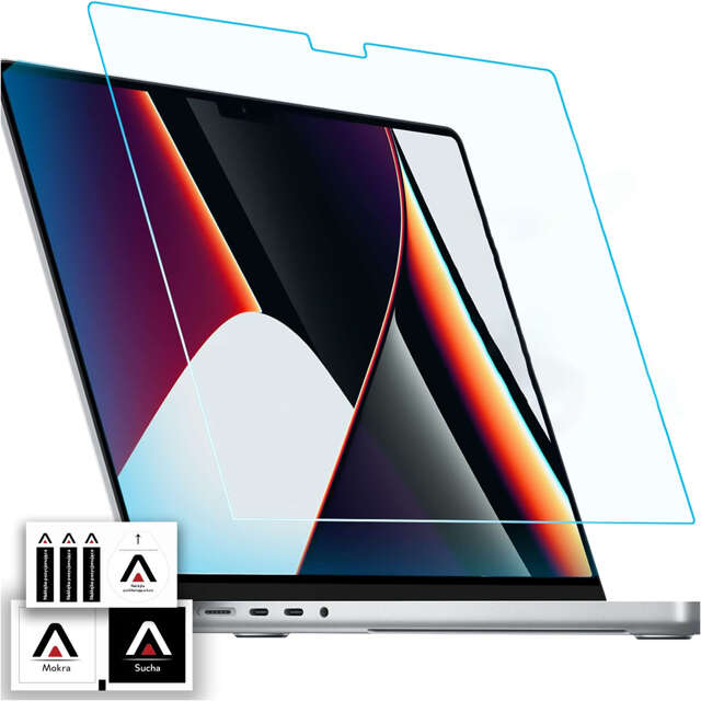  Alogy Screen Protect Film Folia ochronna Matowa na ekran do MacBook Pro 16 2023 2021z filtrem Anti Blue