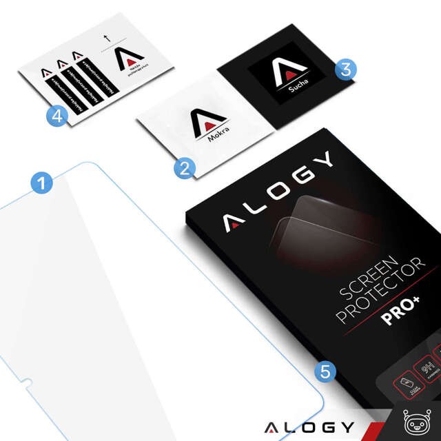  Alogy Screen Protector Pro+ Szkło hartowane do Samsung Galaxy Tab A9+ Plus 2023 11" X210/X215/X216 na ekran na tablet