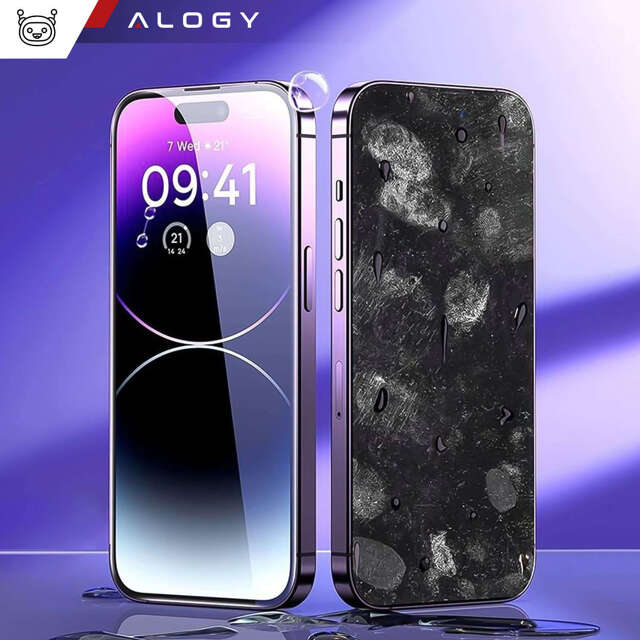 2x Alogy Screen Protector Pro+ 9H Szkło hartowane do Samsung Galaxy S24 Ultra na ekran