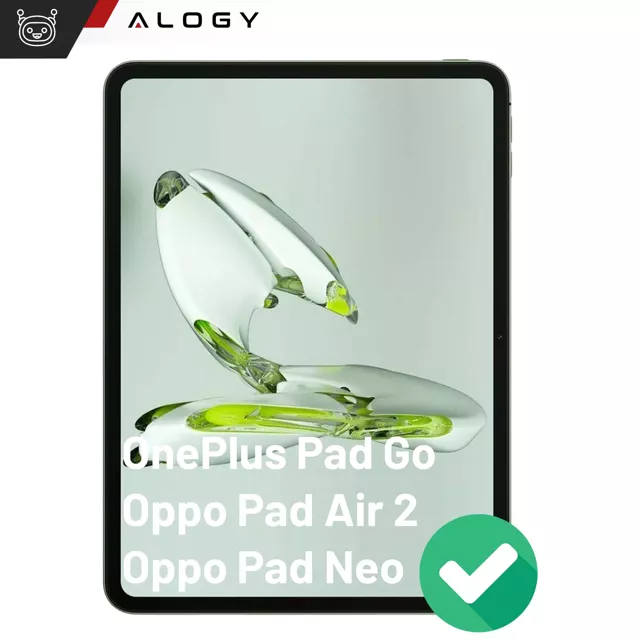 2x Szkło hartowane do OnePlus Pad Go/Oppo Pad Air 2/Oppo Pad Neo 11.4" ochronne szkiełko na ekran 9H Alogy Pro+